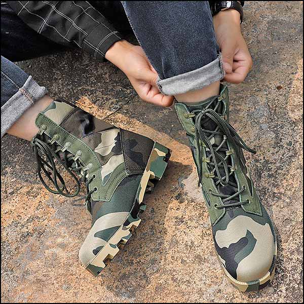 Wojskowe buty bojowe