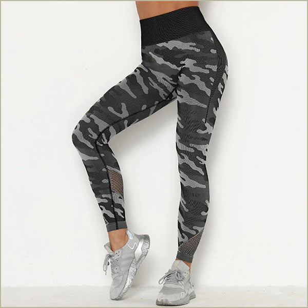 Camouflage sport legging