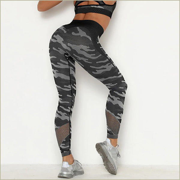 Camouflage sport legging