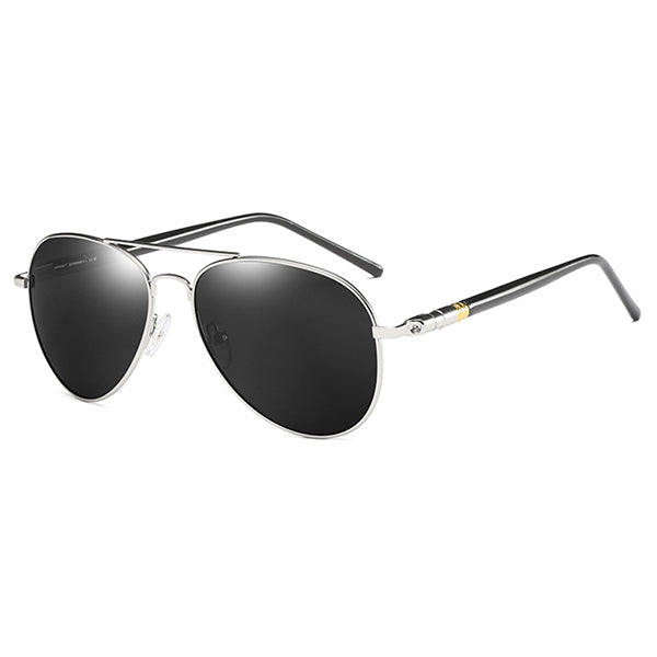 Aviator-solbriller i herrestil