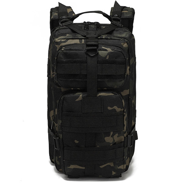 Czarny plecak wojskowy Camo