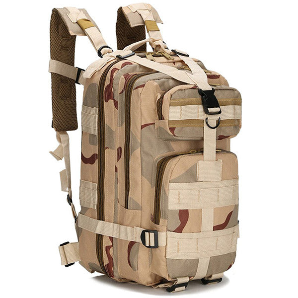 Piaskowy plecak wojskowy