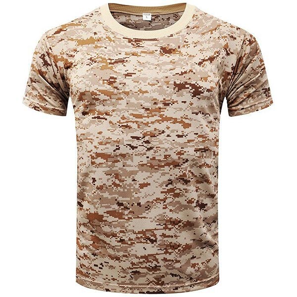 Koszulka wojskowa w kamuflażu Desert Digital