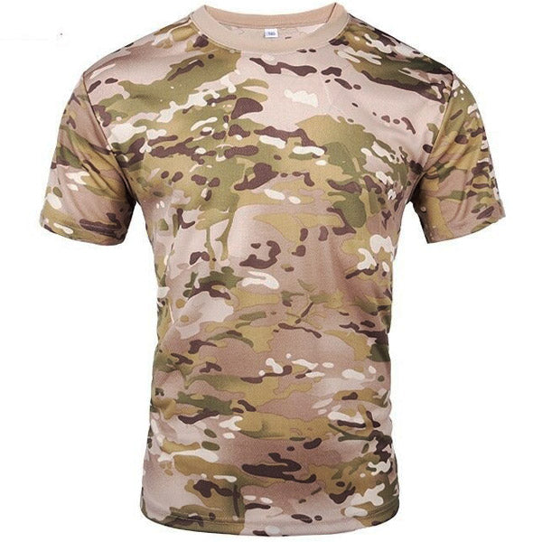 Wojskowa koszulka w kamuflażu Warrior