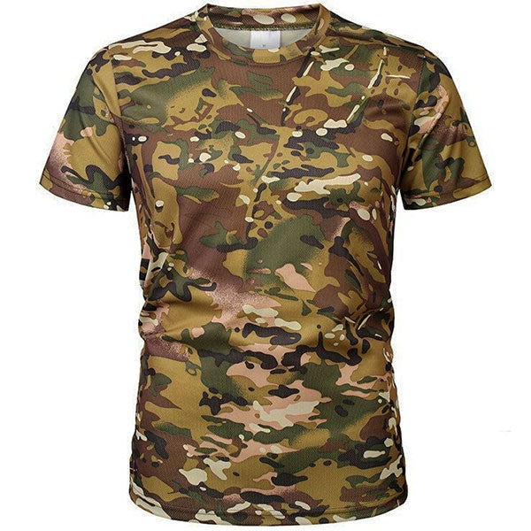 Wojskowa koszulka w kamuflażu Commando
