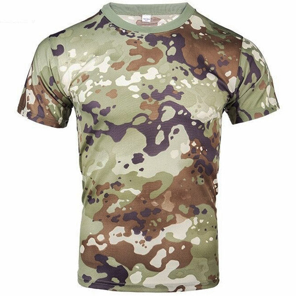 Wojskowa koszulka partyzancka w kamuflażu