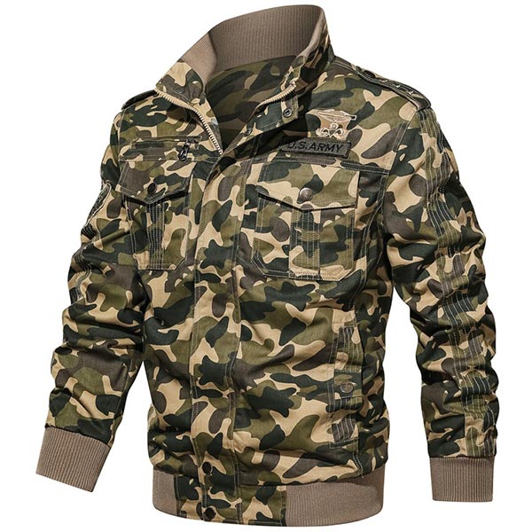 US Army Camouflage kabát