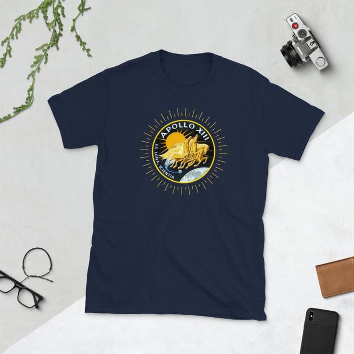 Liten astronaut board t-shirt