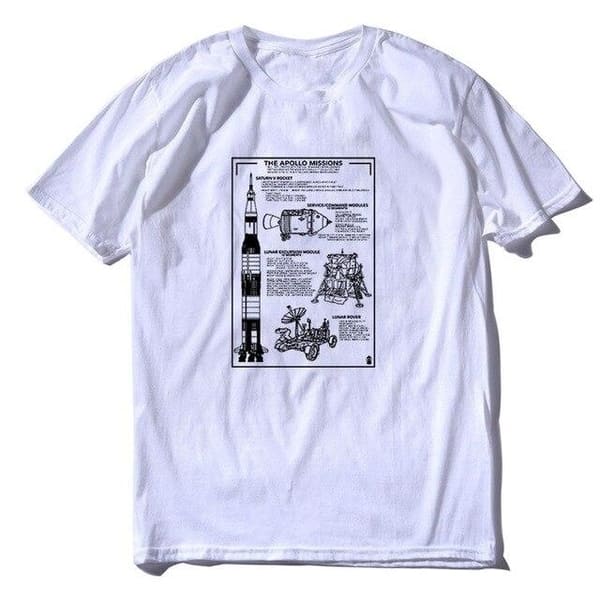 Tiger astronaut T-shirt