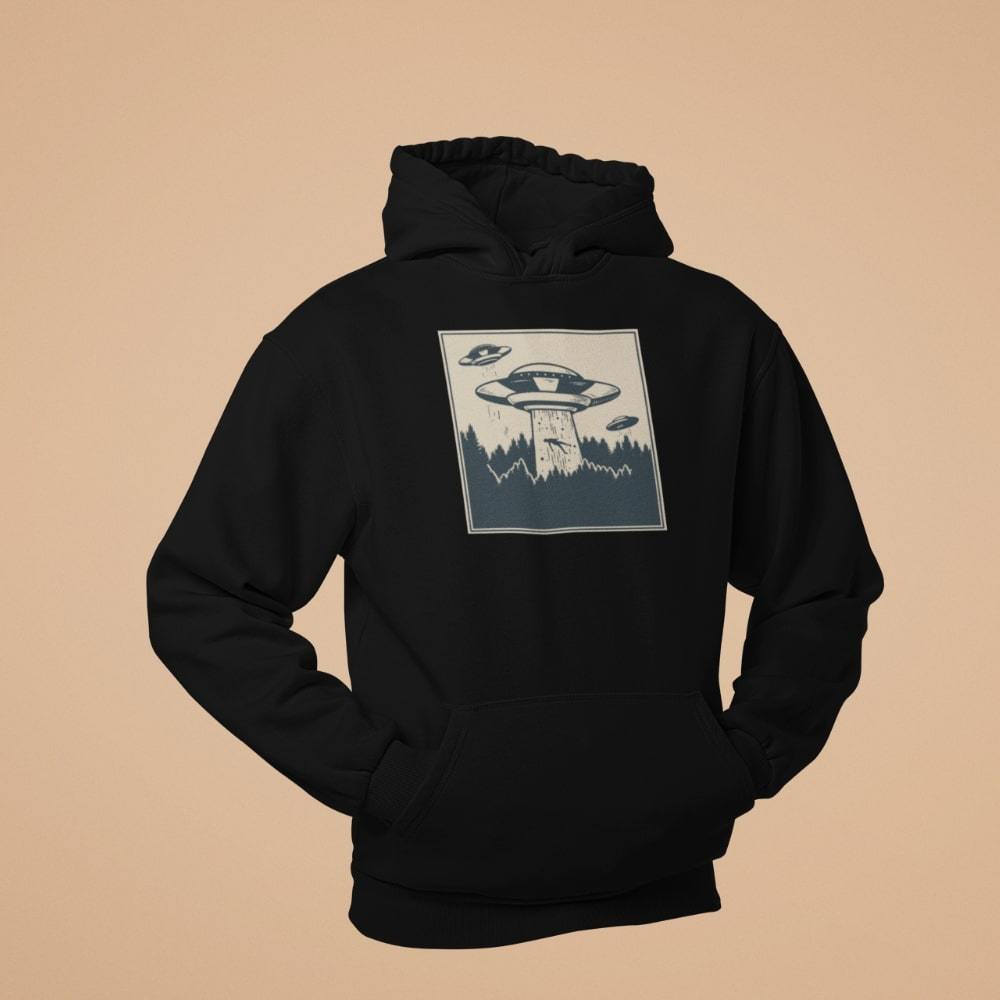 Sweatshirt UFO Katze