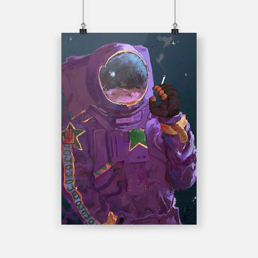 Poster dell’astronauta Jetpack