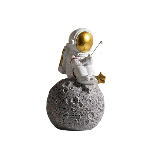 Astronautenfigur Sternenfischerei