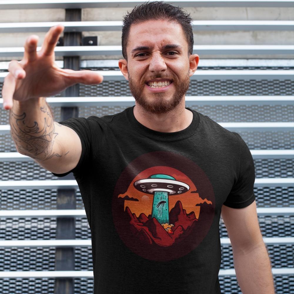 T-Shirt UFO lustig