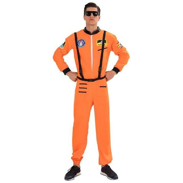 Astronautenkostüm orange