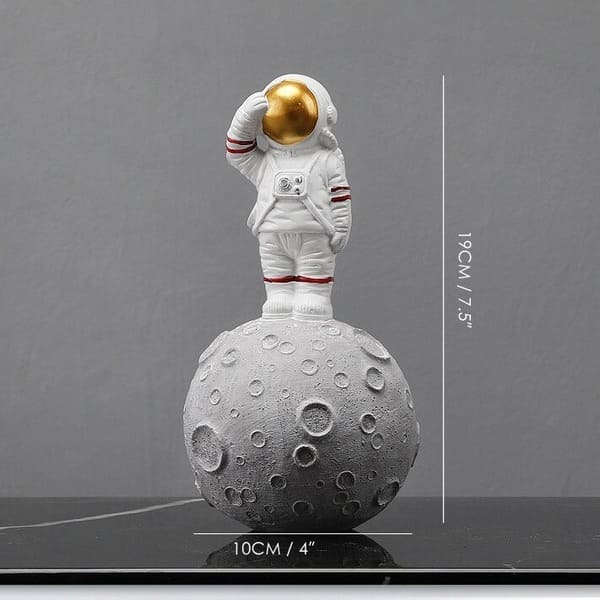 Statuetta astronauta della luna