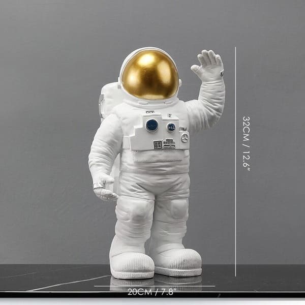 Große Astronautenfigur