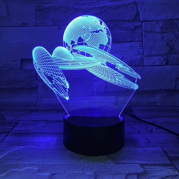 Lampada 3d di Star Wars