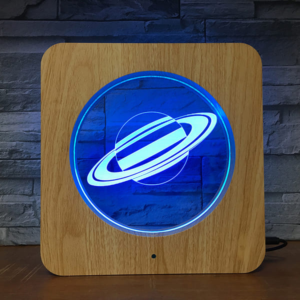 Lampada planetaria a led Saturno