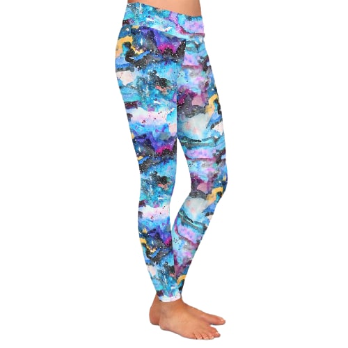 Muoti galaxy leggingsit