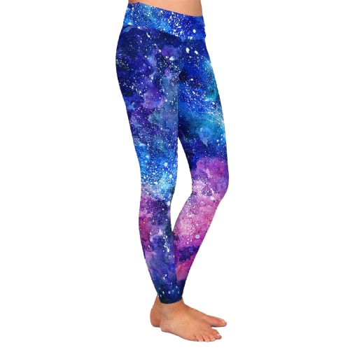 Leggings galaxy da donna