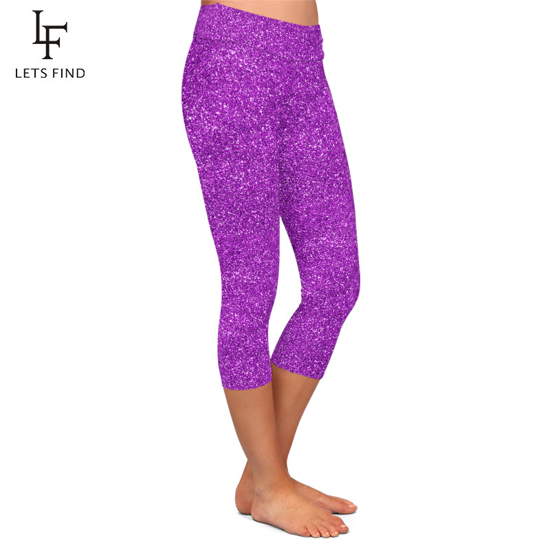 Leggings universali viola