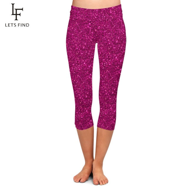 Leggings con paillettes