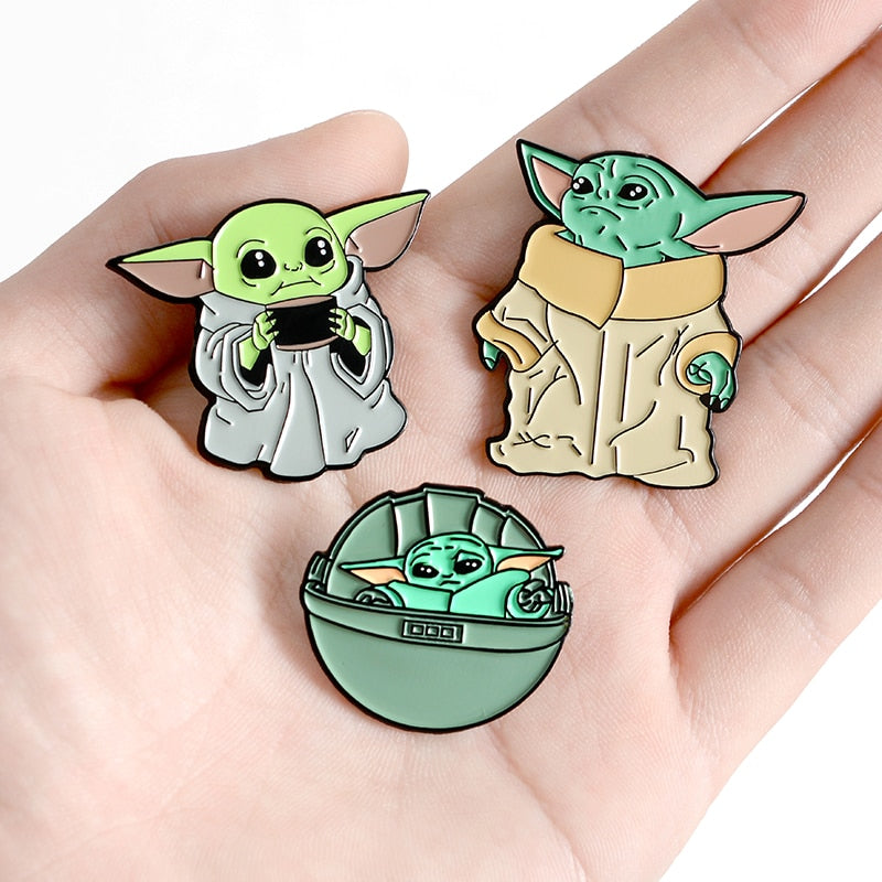 Pin's baby yoda pack