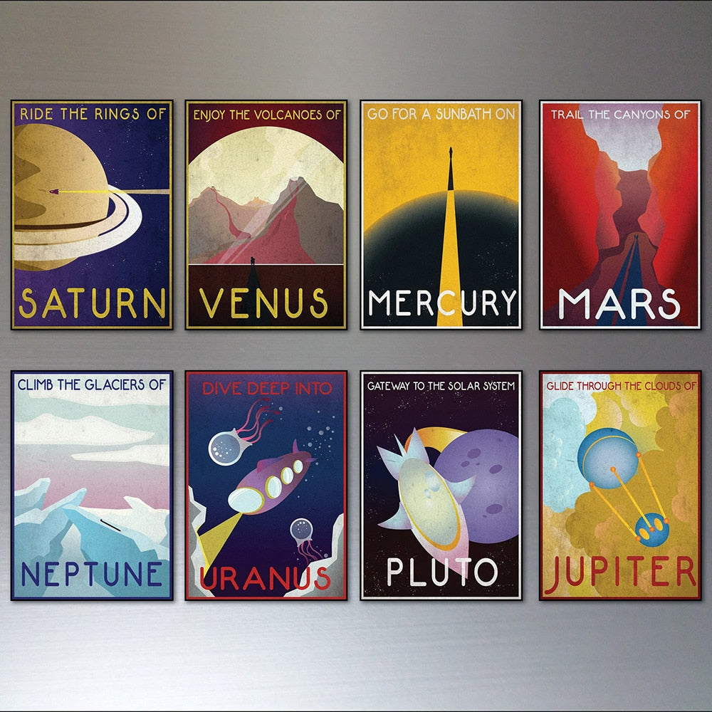 Vintage nasa juliste Venus