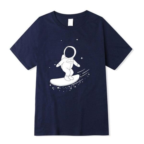 T-Shirt klein Astronaut Saturn