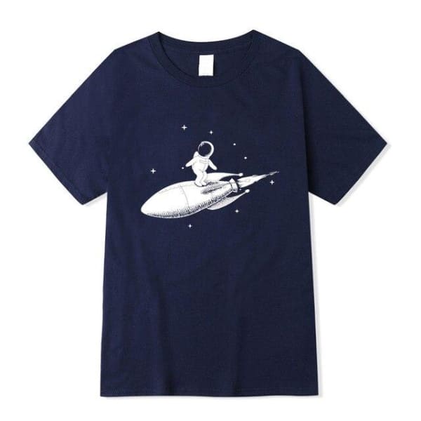 T-Shirt kleiner Astronaut hello