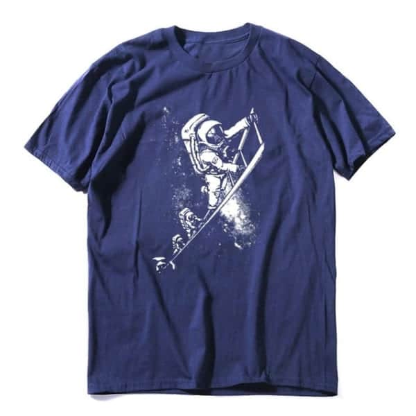 T-Shirt Katze space traveller