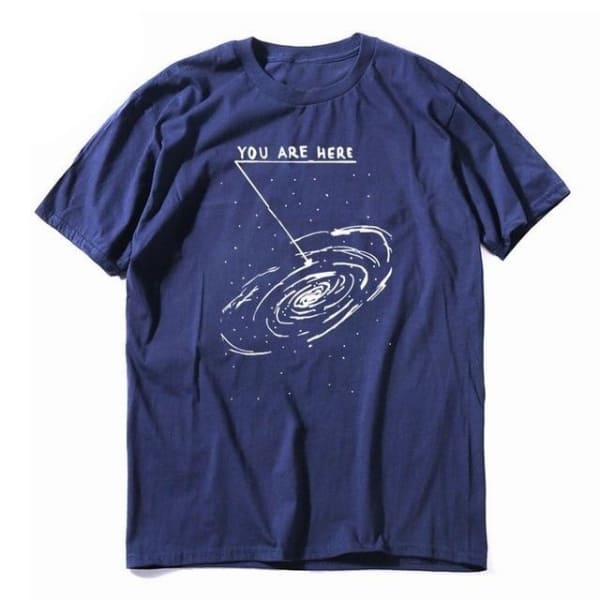 T-shirt med rymdastronaut