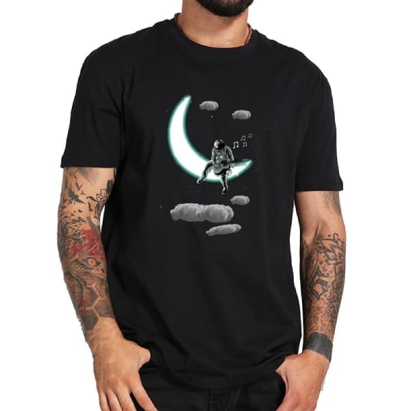 Astronaut Skateboard T-Shirt