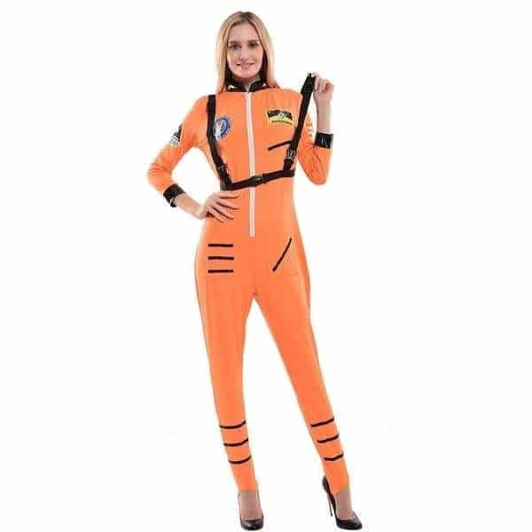 Astronautenkostüm orange