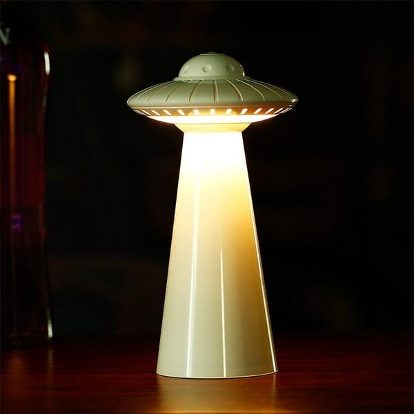 Lampe ufo weiß