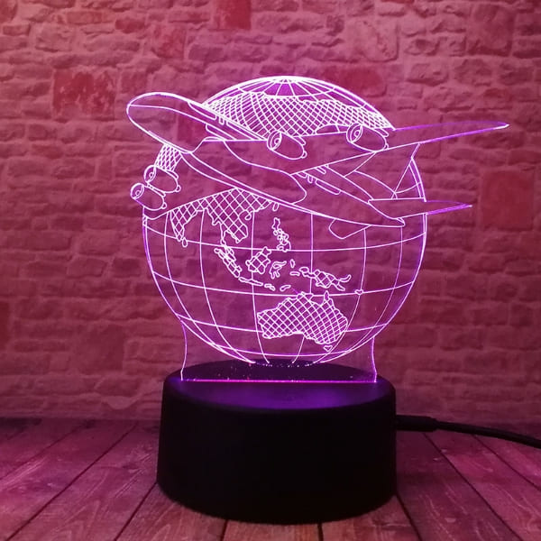 Lampada 3d per aerei