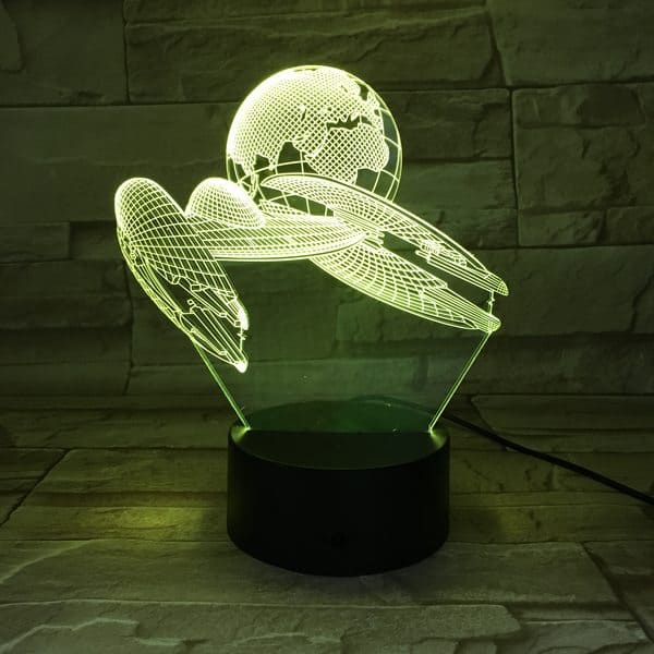 Lampada 3d di Star Wars