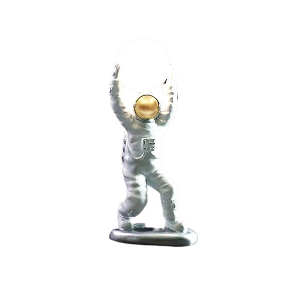 Lampada a led con statuetta dell’astronauta