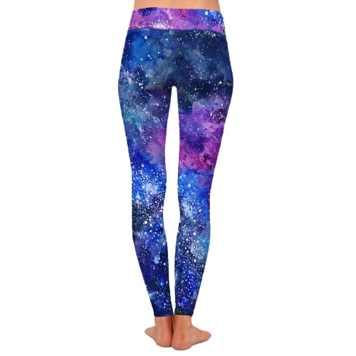 Leggings galaxy da donna