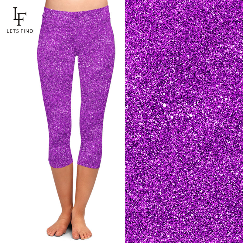 Leggings universali viola