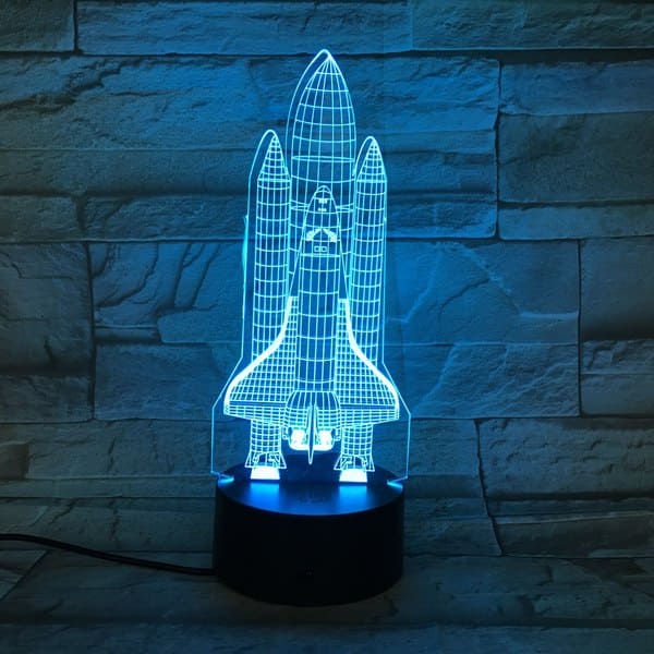 Space Shuttle Lampe challenger