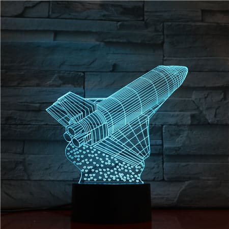 Lampe Space Shuttle im Orbit