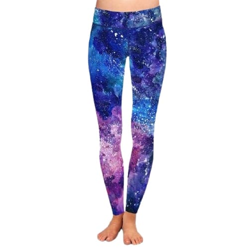 Leggings galaxy da donna