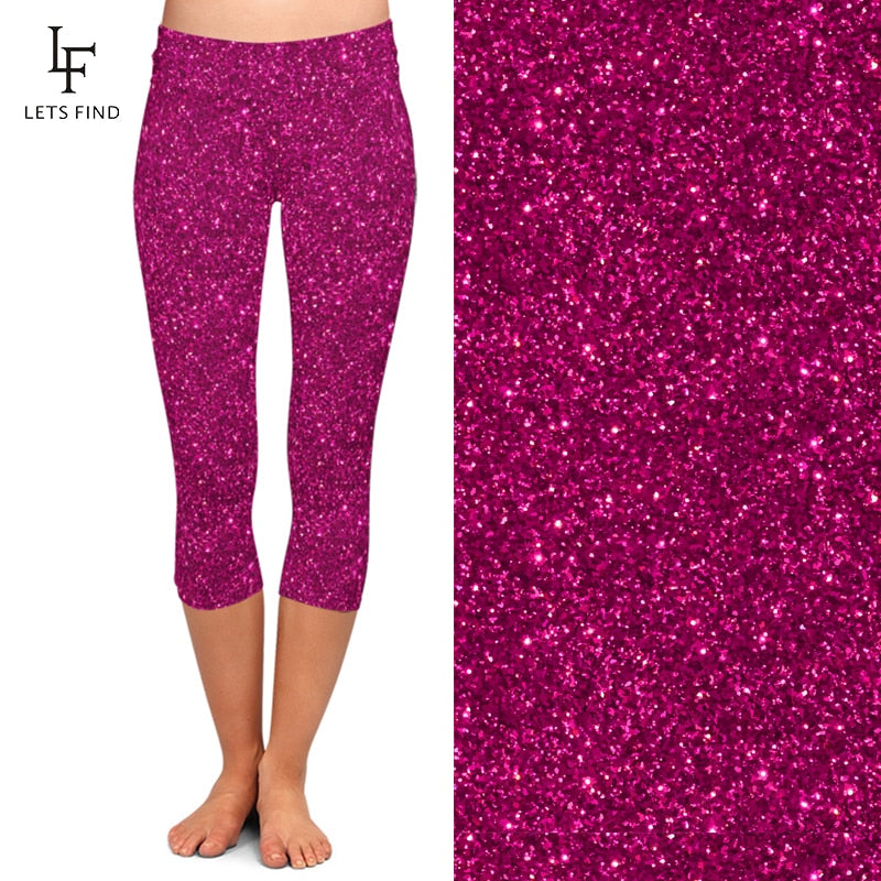 Leggings con paillettes