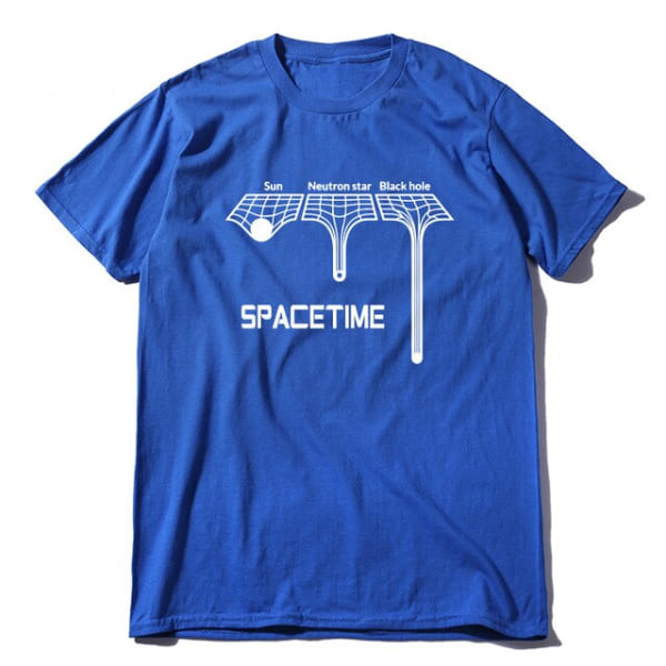 T-shirt da uomo sull'astronomia