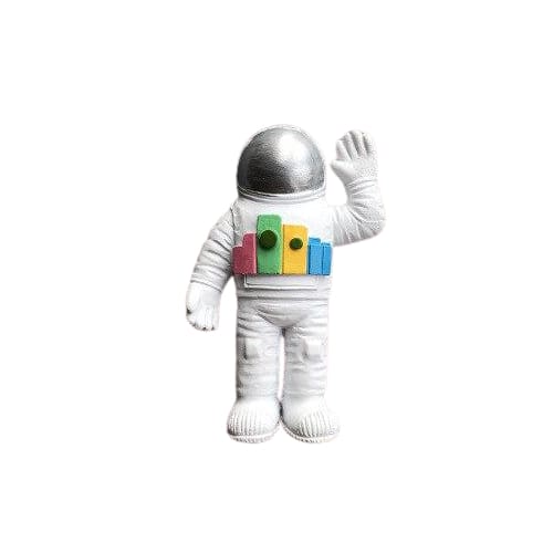 Magnet astronaut hälsning