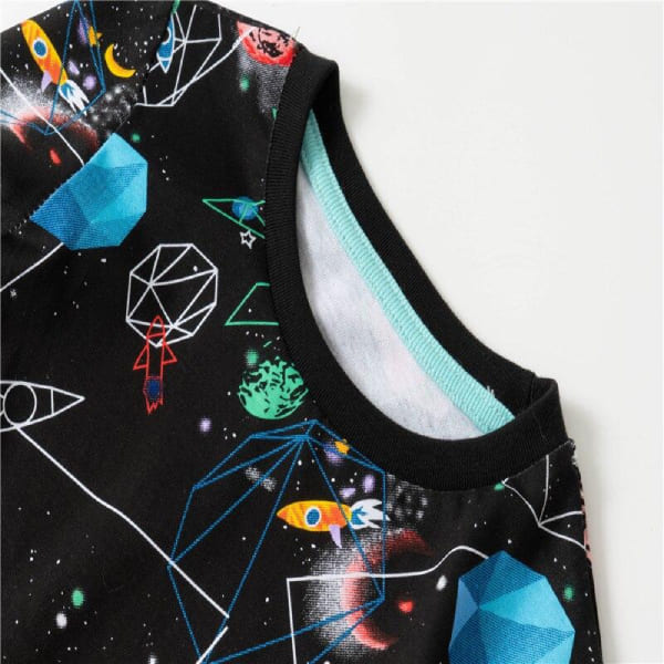 Galaktisches Astronauten-Katzen-T-Shirt