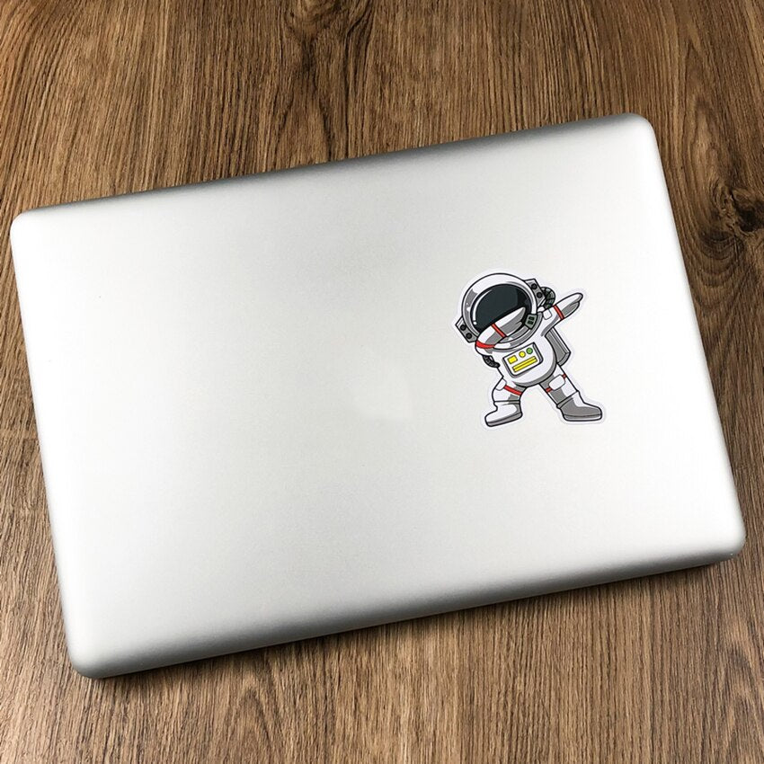 Astronaut Pfirsich Sticker