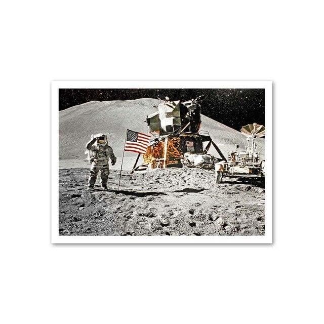 Poster dell’Apollo 11