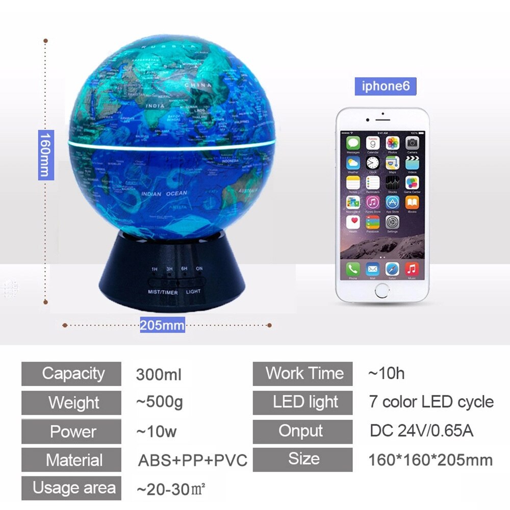 Umidificatore d'aria Globe